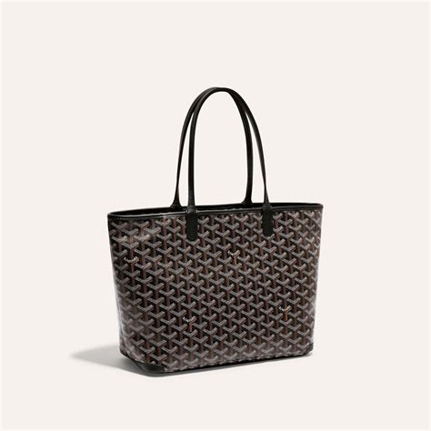 goyard chevron artois pm black|Goyard Artois pm black.